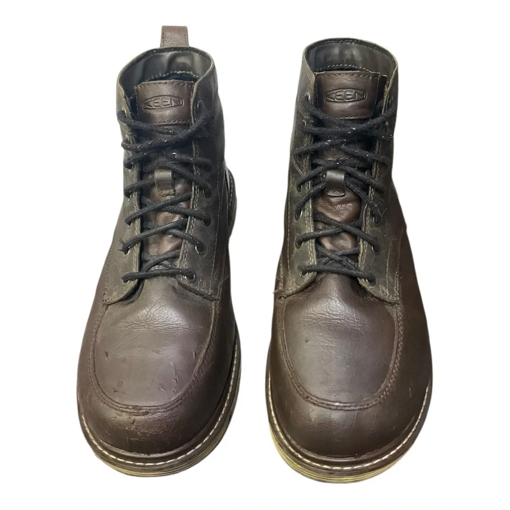 🥾 Keen Utility Steel Toe Boots Size 11 Waterproof Leather‎ Workwear 🥾